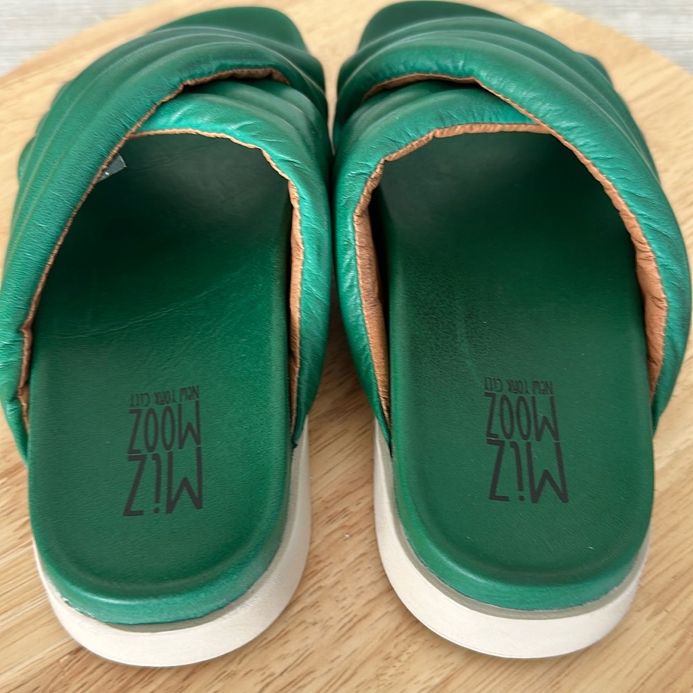 Miz Mooz Leather Slide Sandals - Marinella - Picture 5 of 8